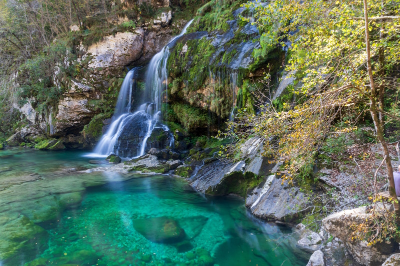 Slap Virje waterval bij Bovec