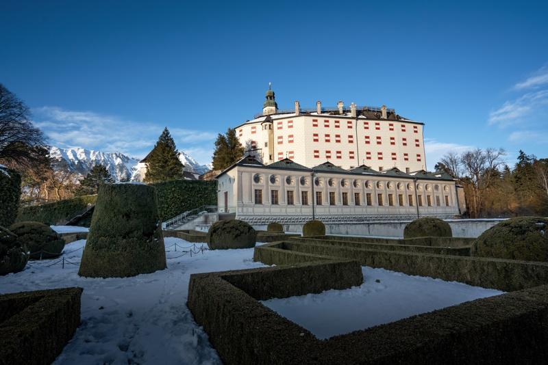 Innsbruck winter Slot Ambras