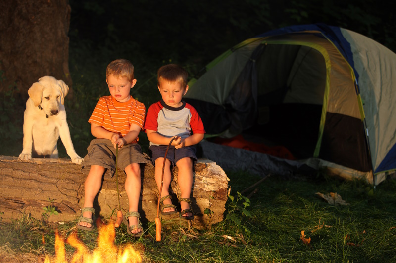 Kamperen kinderen veiligheid