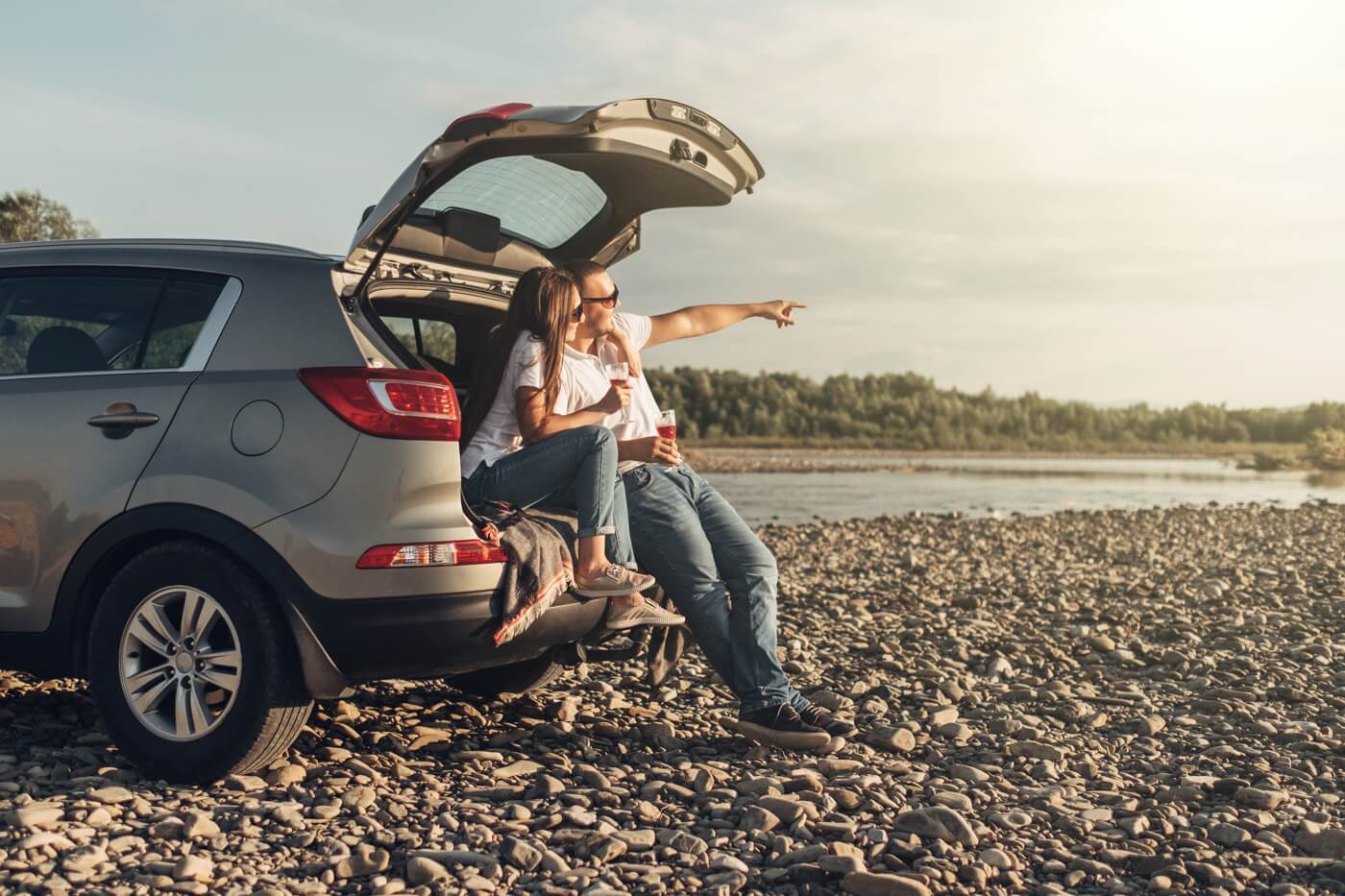 Vakantie leaseauto of eigen auto