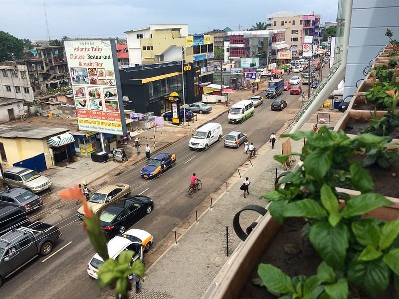 Accra straat