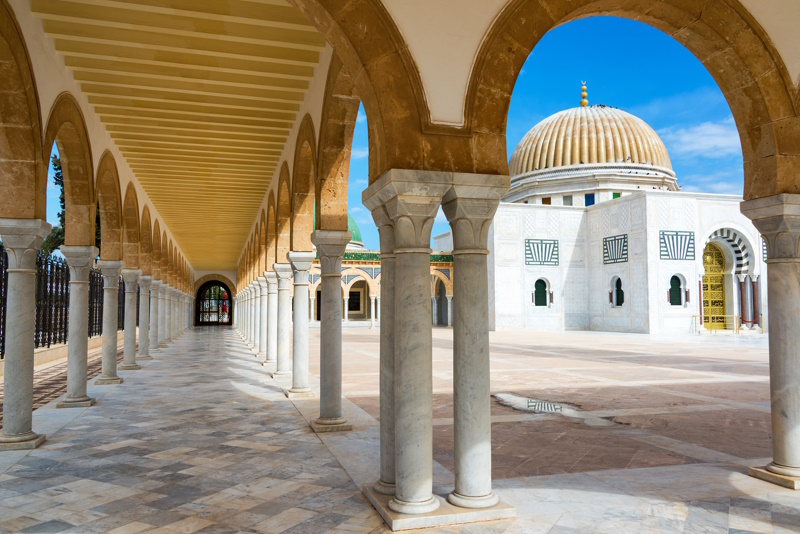 Monastir mausoleum Habib Bourguiba