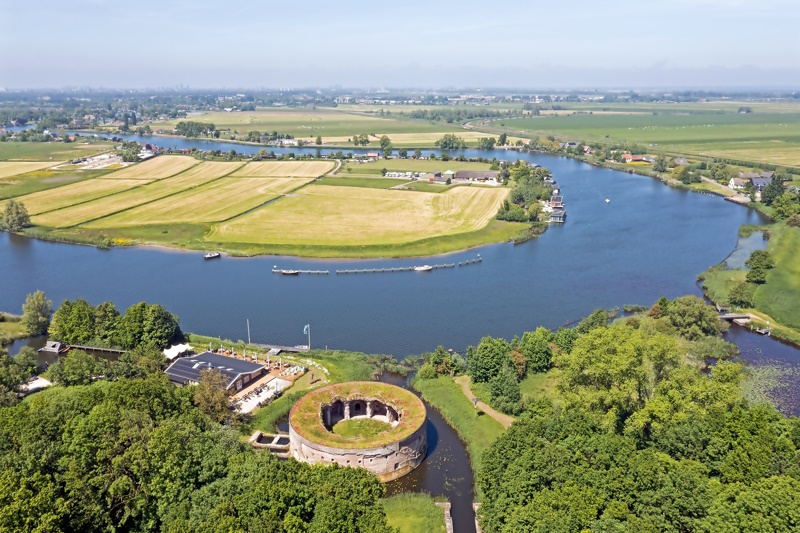 Nederland roadtrip Hollandse Waterlinie