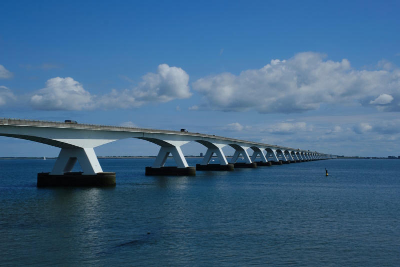 Nederland roadtrip Zeelandbrug