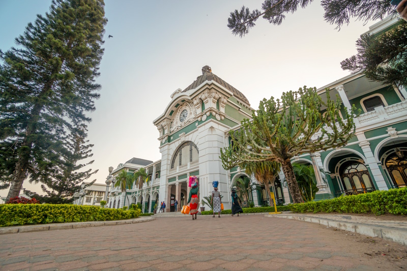 Rondreis Mozambique treinstation Maputo