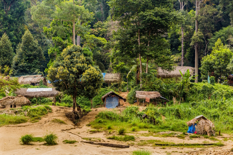 Taman Negara inheems dorp