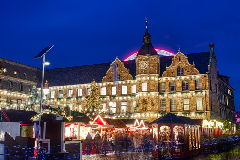 Düsseldorf kerstmarkt