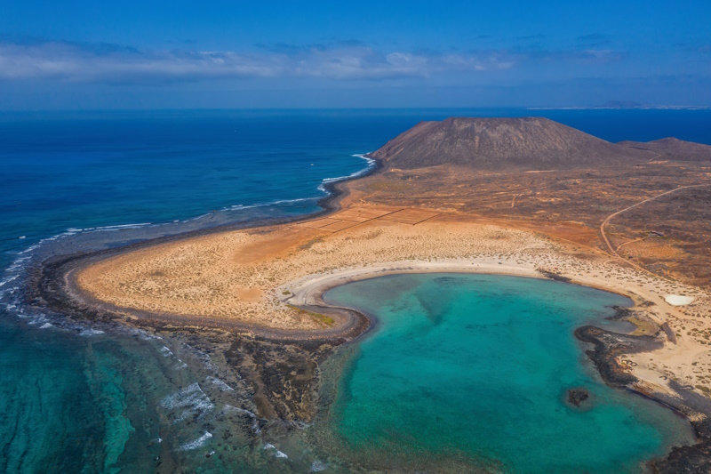 Isla de Lobos bij Fuerteventura