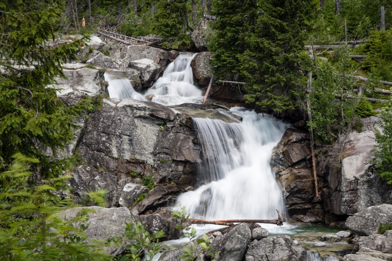 Hoge Tatra waterval