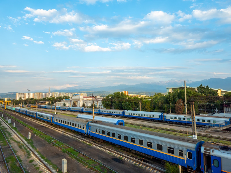 Kazachstan reizen trein