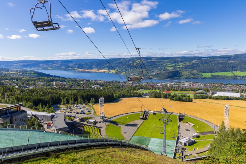 Lillehammer skischans kabelbaan