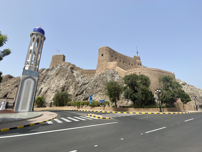 Muscat paleis fort