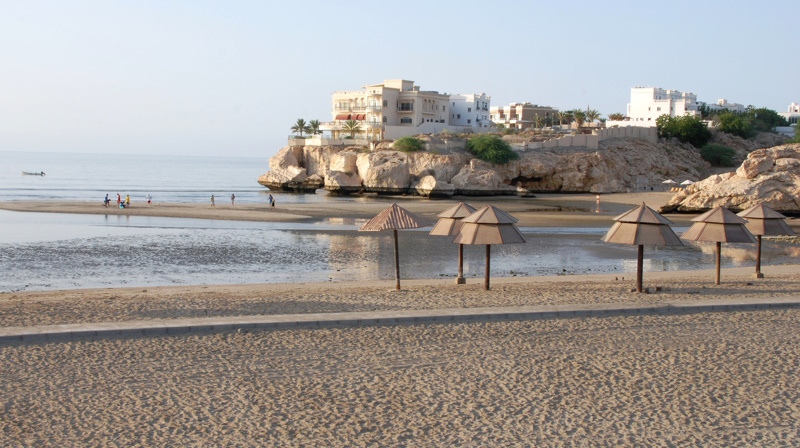 Qurum Beach in Muscat