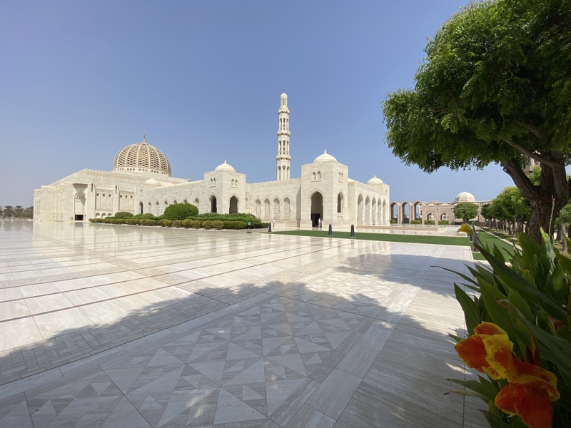 Sultan Qaboos-moskee in Muscat