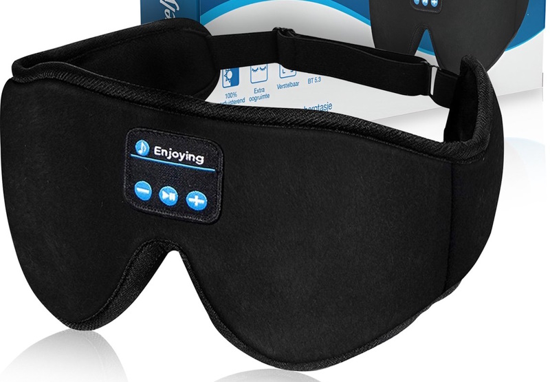 Reiscadeaus 2024 slaapmasker bluetooth