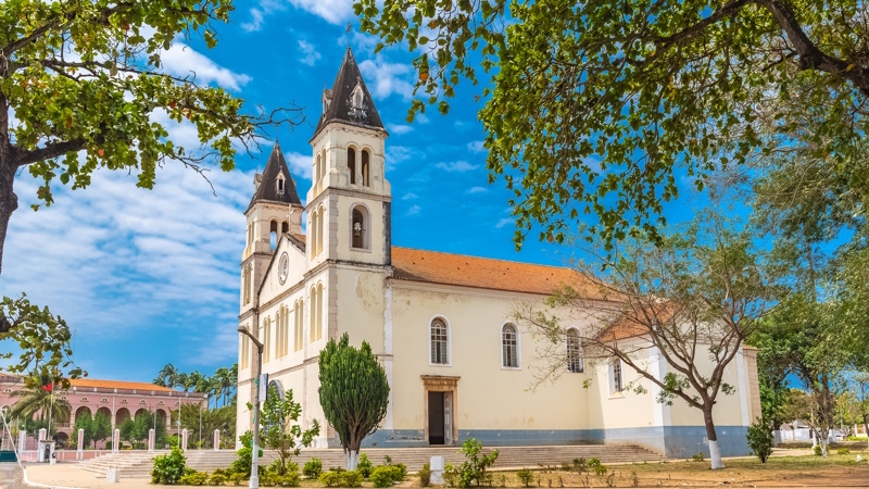 Sao Tome en Principe kathedraal