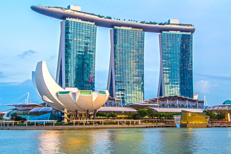 Singapore Marina Bay Sands bezienswaardigheden