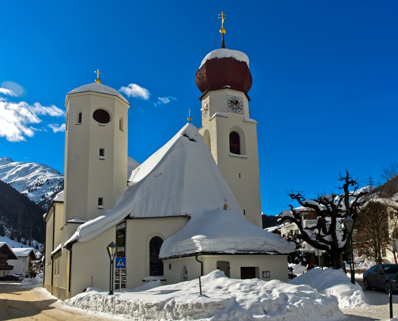 St Anton am Arlberg in Oostenrijk