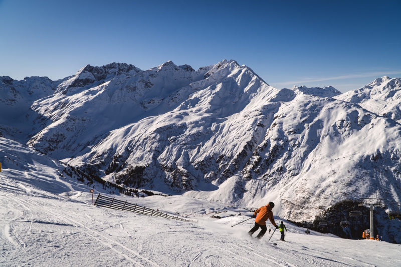 St Anton am Arlberg skigebied