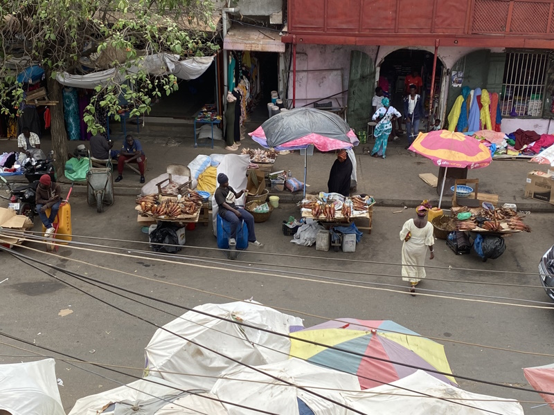 Straat Albert Market Banjul