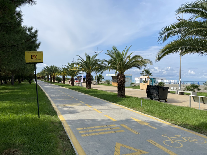 Batumi boulevard fietspad