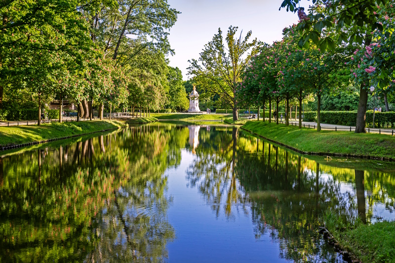 Berlijn Tiergarten vijver