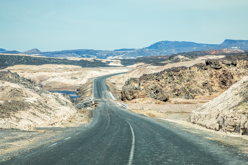 Djibouti reizen weg