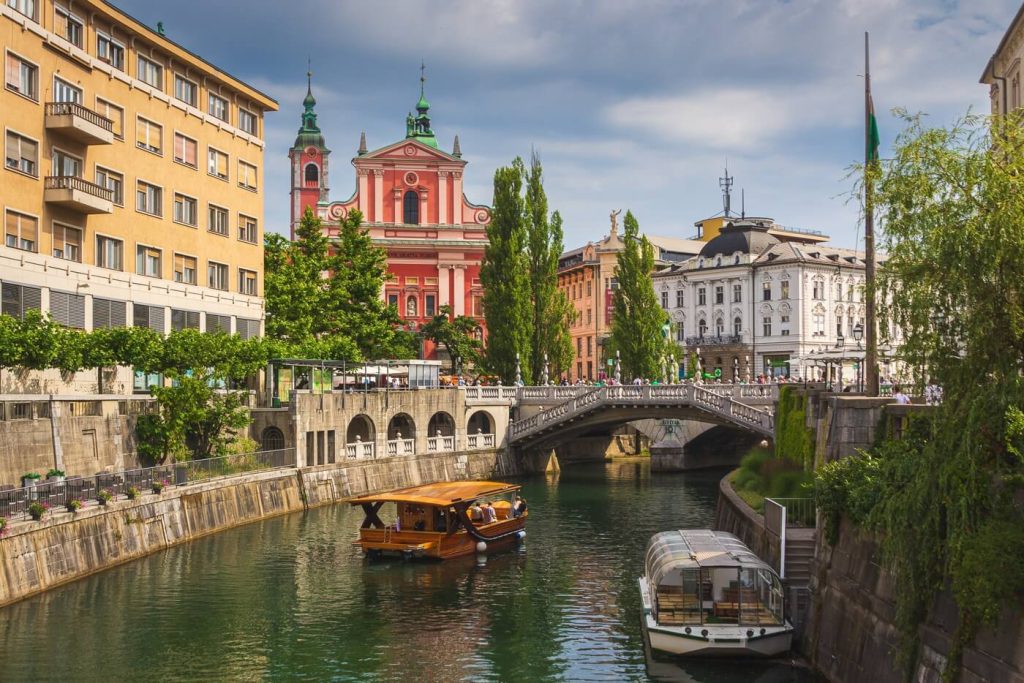 KLM vluchten Ljubljana