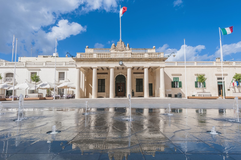 Malta Valletta paleis