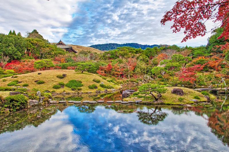 Isuien Garden in Nara