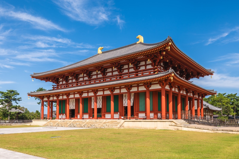 Gouden hal Kofukuji tempel in Nara