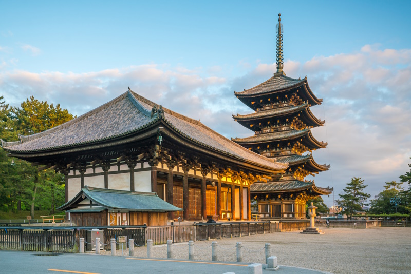 Kofukuji tempel in Nara