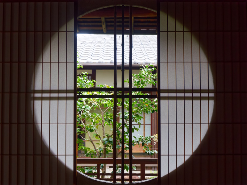 Oud huis in Naramachi in Nara