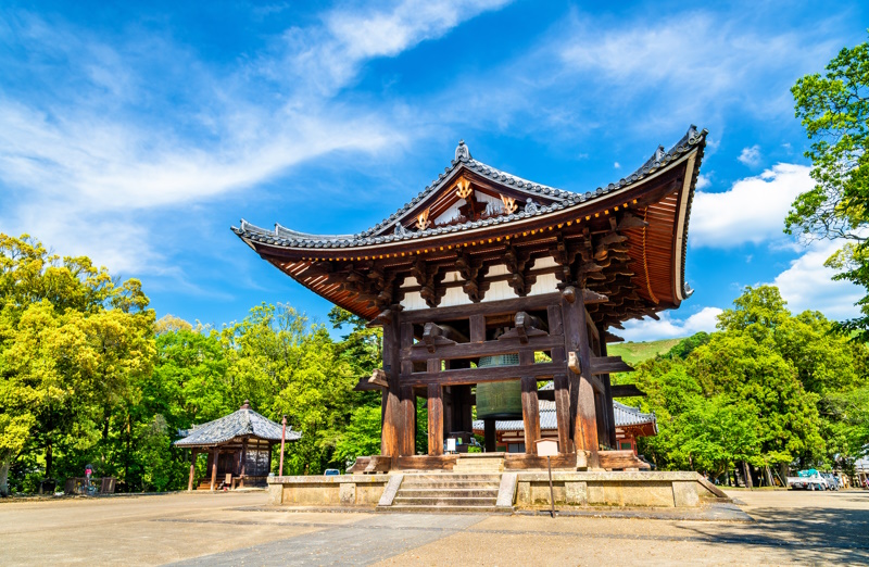 Poort Todaji tempel Nara