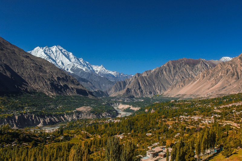 Hunza Valley in Pakistan