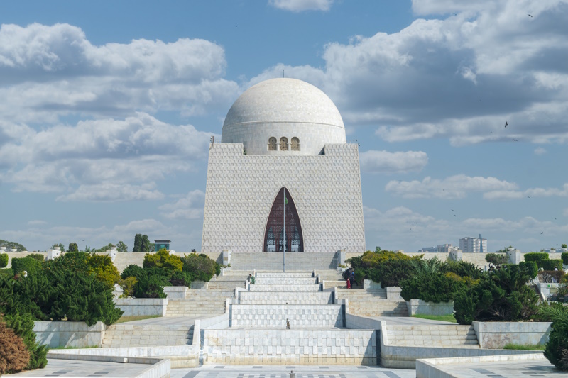 Pakistan Karachi mausoleum