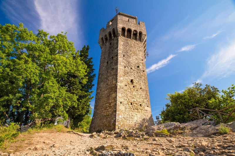 Montale toren in San Marino