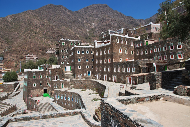 Rijal Almaa dorp in Saoedi-Arabië