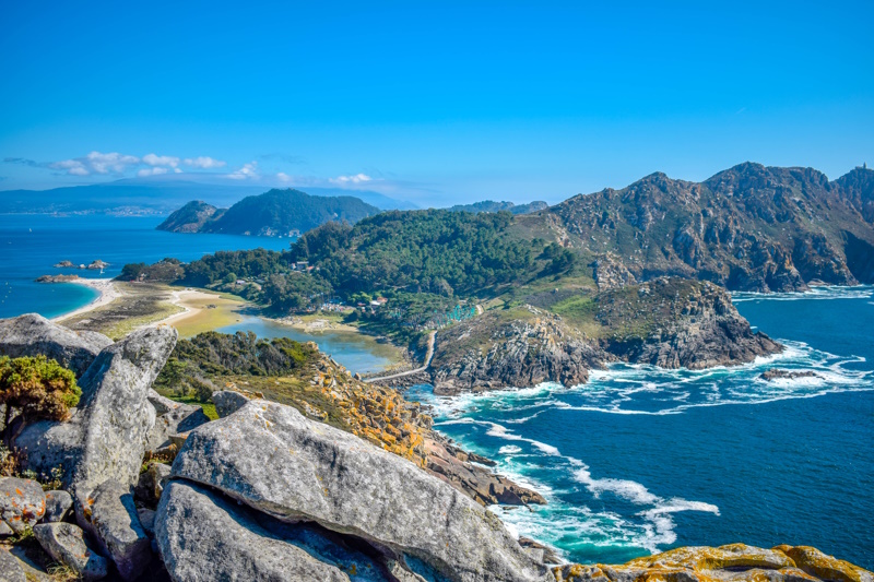 Cies-eilanden bij Vigo