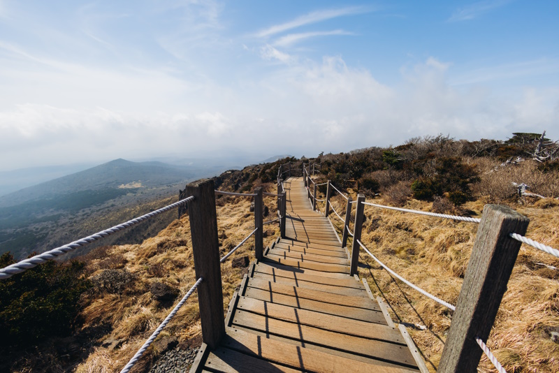 Hallasan wandelpad op Jeju