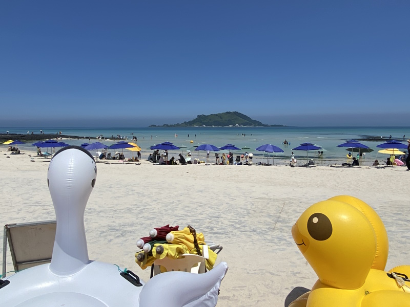 Hyeopjae Beach op Jeju