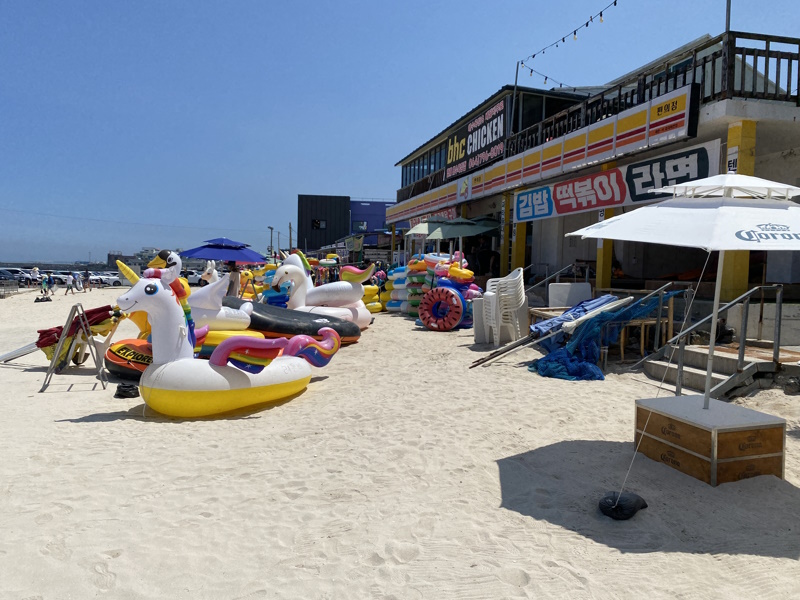 Hyeopjae strand op Jeju