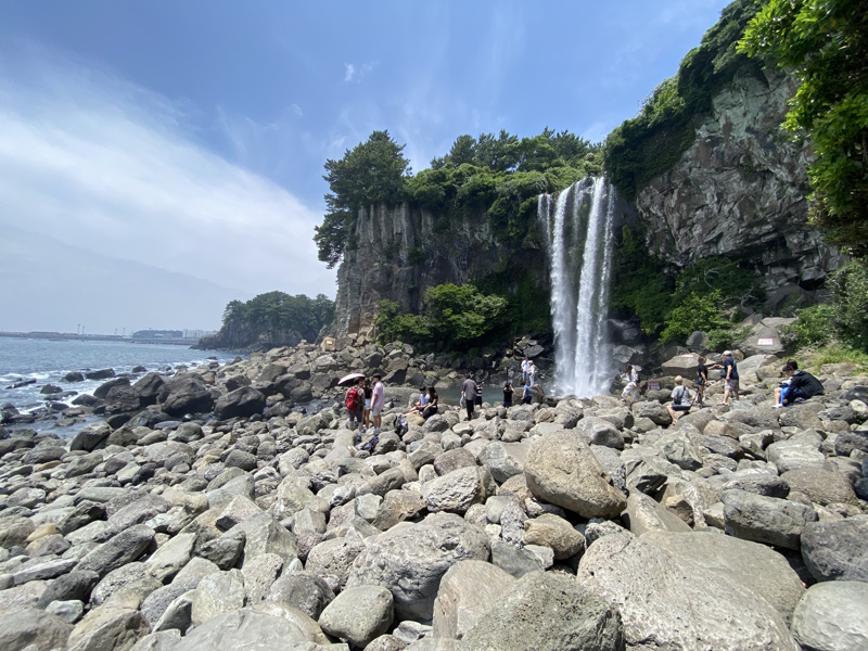 Jeongbang waterval Jeju