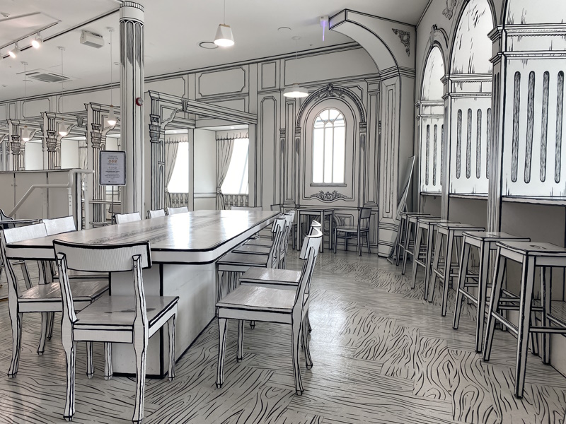 Jeju luchtvaartmuseum café