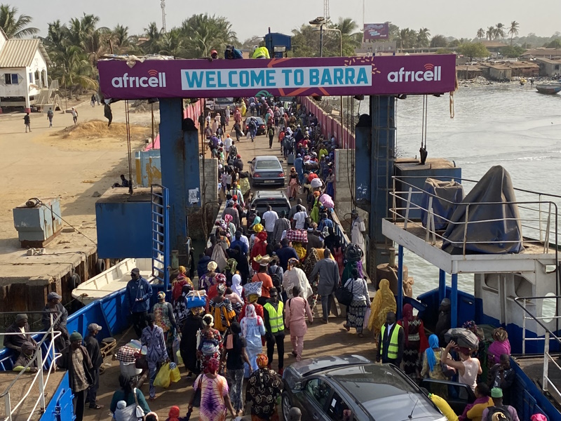 Kunta Kinteh ferry