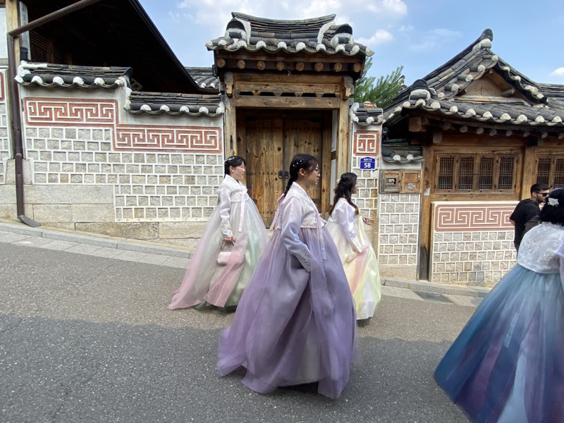 Kleding Seoul Bukchon Hanok Village