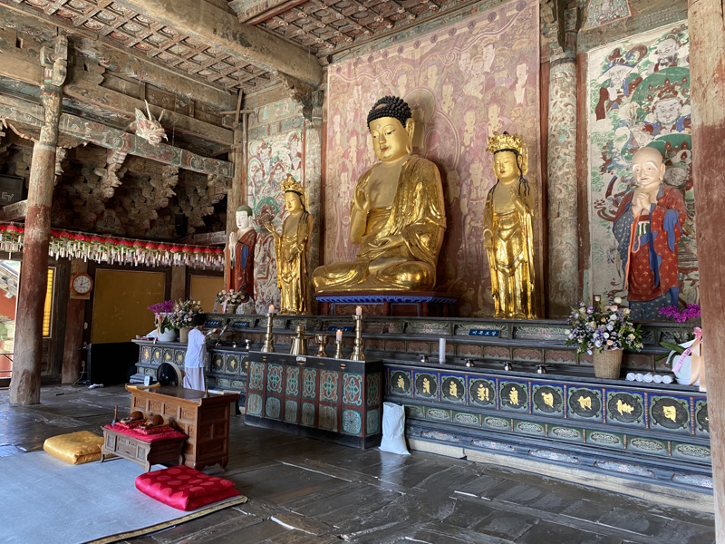 Gyeongju Bulguksa tempel Boeddha