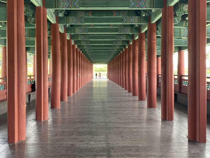 Gyeongju houten brug