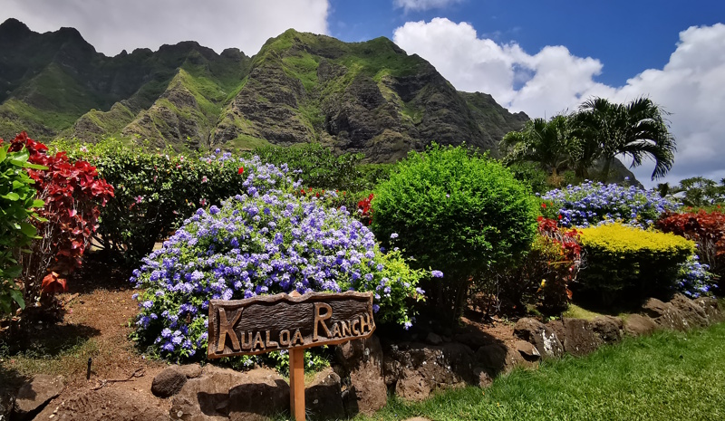 Kualoa Ranch Park Hawaii