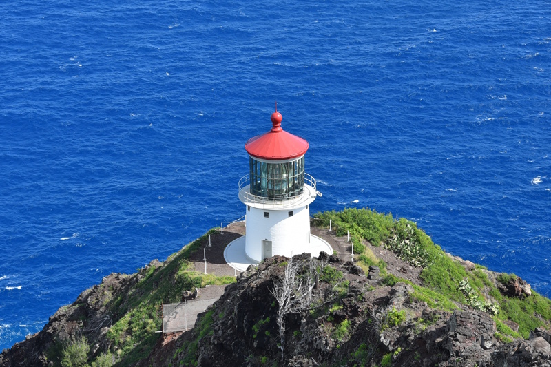 Makupu vuurtoren op Hawaii